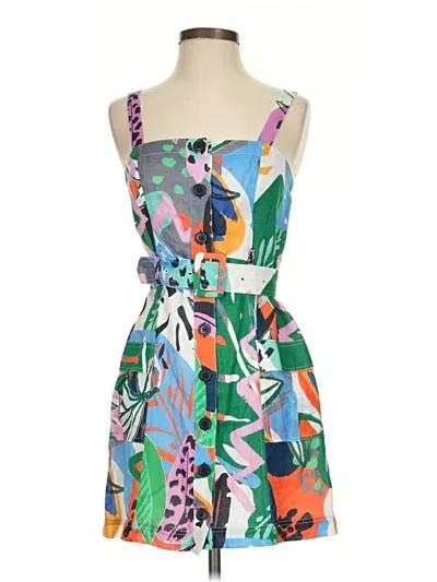 Pre-owned Parker Cocktail Dress In Green