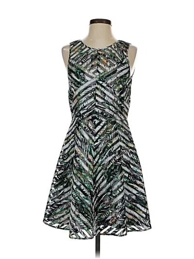 Pre-owned Parker Cocktail Dress In Green