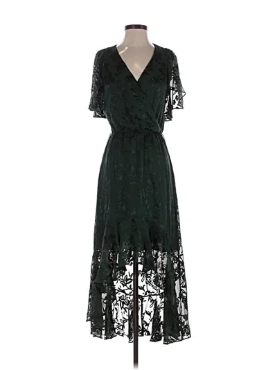 Pre-owned Parker Cocktail Dress In Green