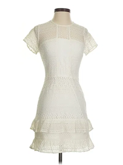 Pre-owned Parker Cocktail Dress In Ivory