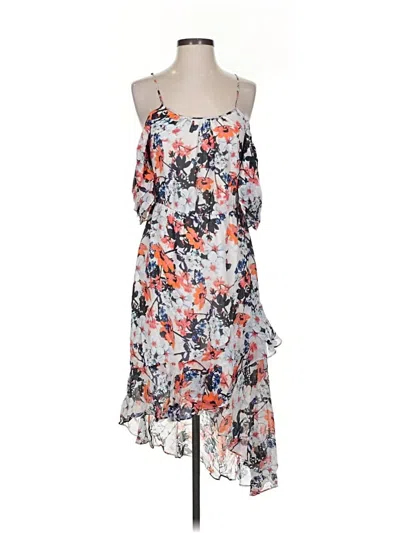 Pre-owned Parker Cocktail Dress In Orange