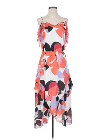 Pre-owned Parker Cocktail Dress In Orange