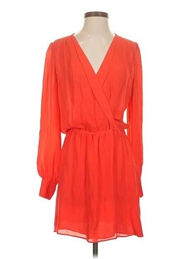 Pre-owned Parker Cocktail Dress In Orange