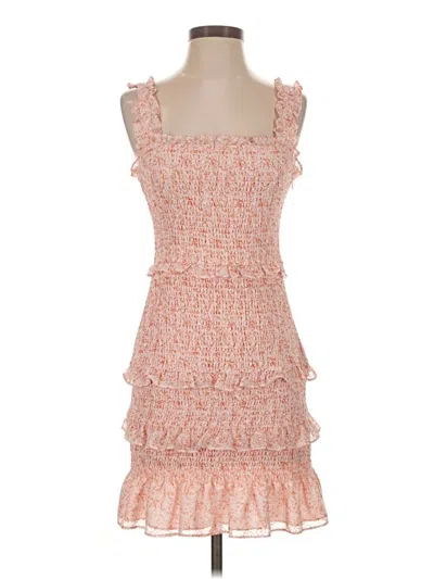 Pre-owned Parker Cocktail Dress In Orange