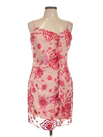 Parker Cocktail Dress In Pink