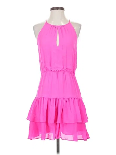 Pre-owned Parker Cocktail Dress In Pink