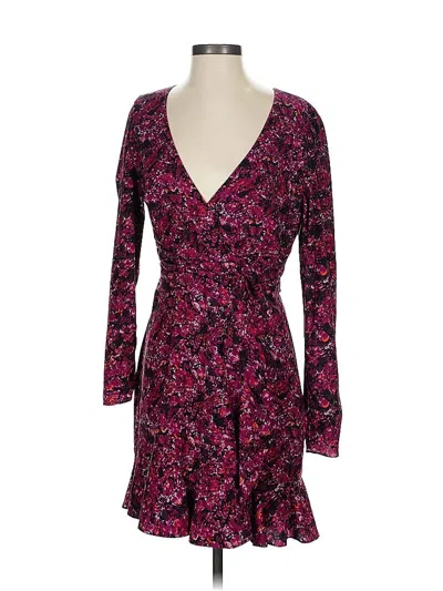 Pre-owned Parker Cocktail Dress In Purple