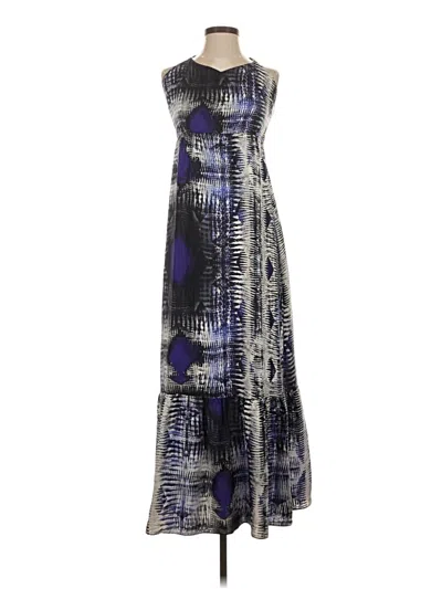 Pre-owned Parker Cocktail Dress In Purple