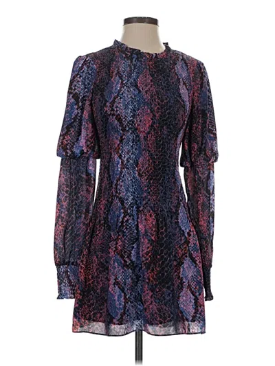 Pre-owned Parker Cocktail Dress In Purple