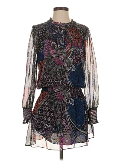 Pre-owned Parker Cocktail Dress In Purple