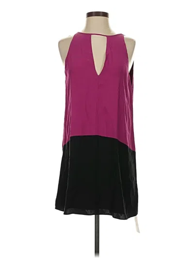 Pre-owned Parker Cocktail Dress In Purple