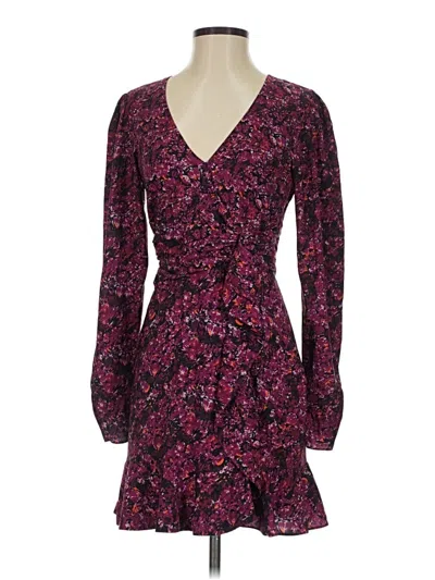 Pre-owned Parker Cocktail Dress In Purple