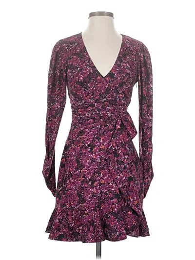 Pre-owned Parker Cocktail Dress In Purple