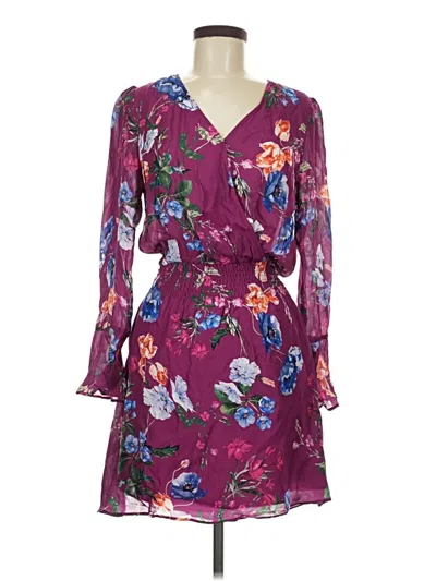 Pre-owned Parker Cocktail Dress In Purple