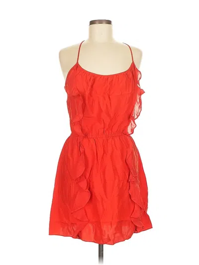 Pre-owned Parker Cocktail Dress In Red
