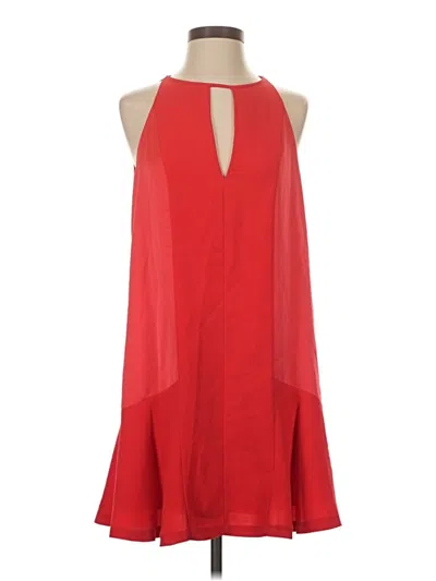 Pre-owned Parker Cocktail Dress In Red