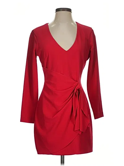 Pre-owned Parker Cocktail Dress In Red