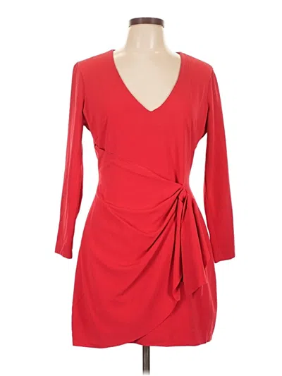 Pre-owned Parker Cocktail Dress In Red