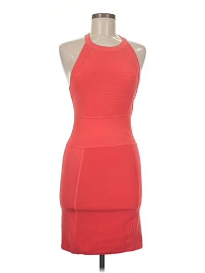 Pre-owned Parker Cocktail Dress In Red