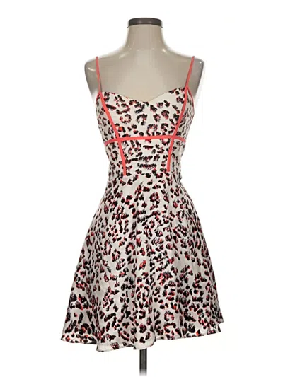 Pre-owned Parker Cocktail Dress In Red