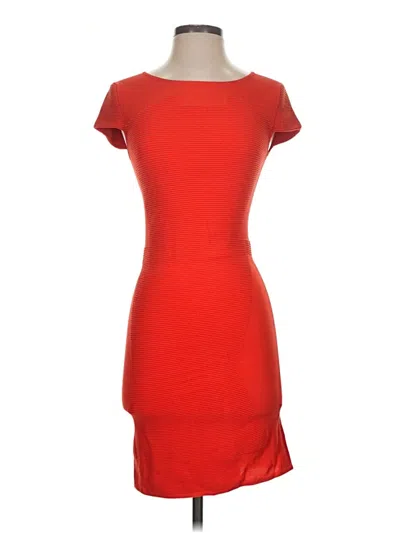 Pre-owned Parker Cocktail Dress In Red
