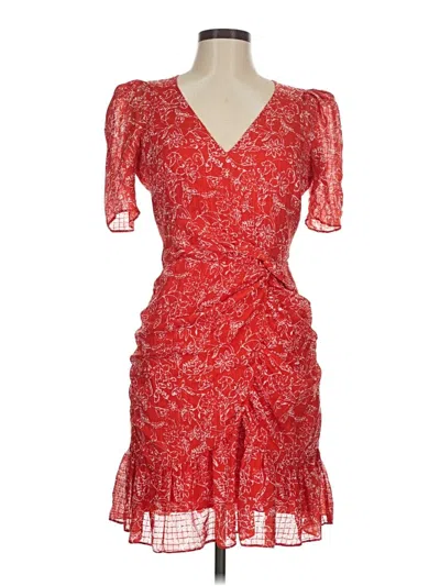 Pre-owned Parker Cocktail Dress In Red