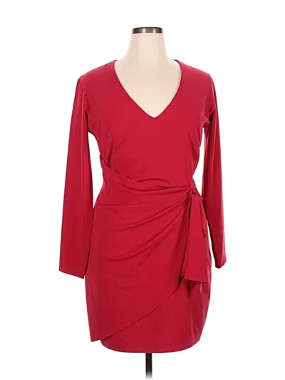 Pre-owned Parker Cocktail Dress In Red