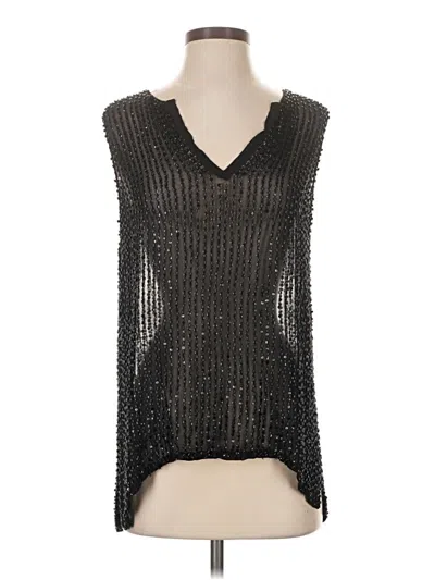 Pre-owned Parker Cocktail Dress In Silver