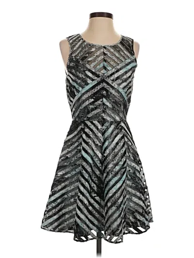 Pre-owned Parker Cocktail Dress In Black