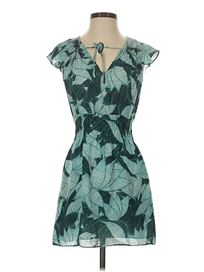 Pre-owned Parker Cocktail Dress In Teal