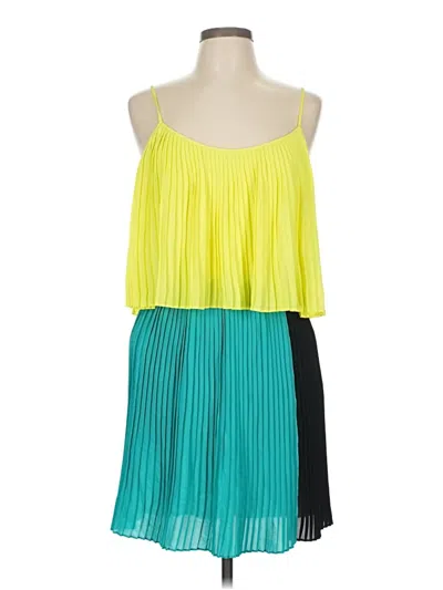 Pre-owned Parker Cocktail Dress In Yellow