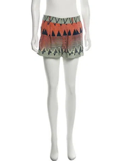 Pre-owned Parker Dalton Mid-rise Shorts In Multi