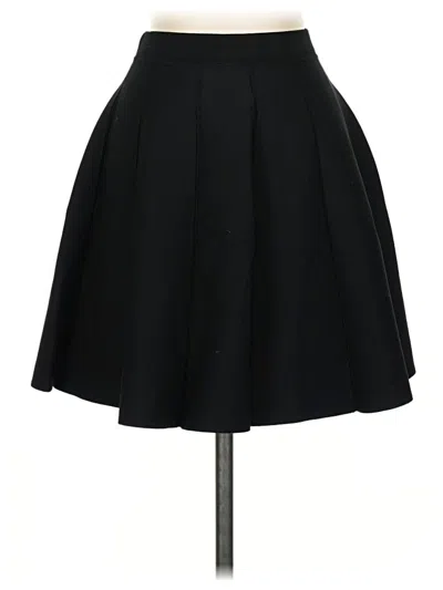 Pre-owned Parker Formal Skirt In Black