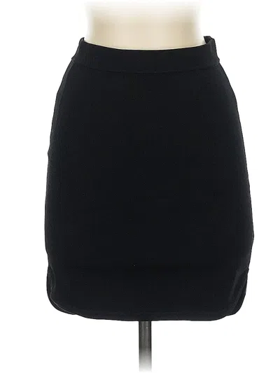 Pre-owned Parker Formal Skirt In Black