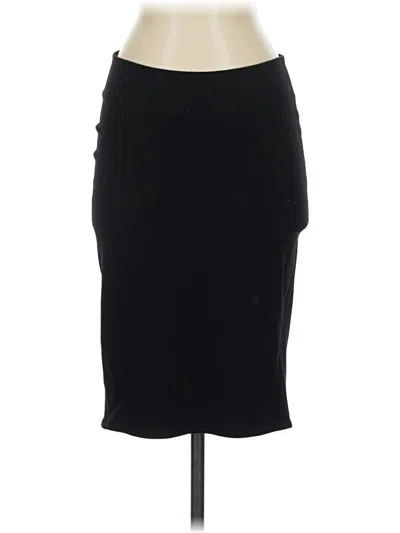 Pre-owned Parker Formal Skirt In Black