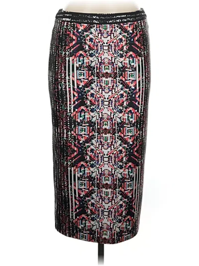 Pre-owned Parker Formal Skirt In Black