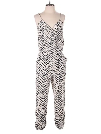 Pre-owned Parker Jumpsuit In Ivory