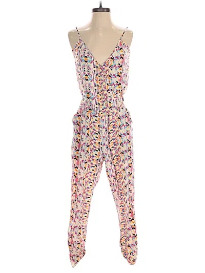 Pre-owned Parker Jumpsuit In Pink