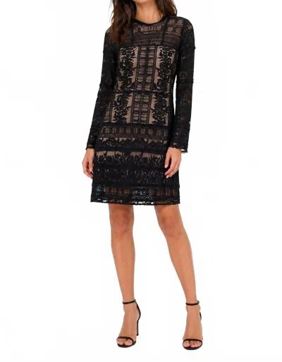 Parker Lace Dress With Slip In Black