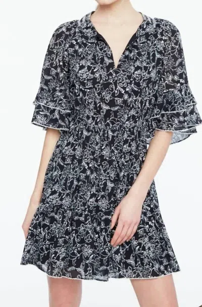 Parker Lindsay Dress In Black Aurora