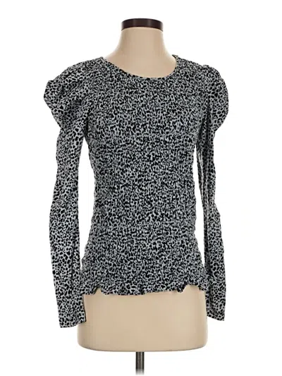Pre-owned Parker Long Sleeve T-shirt In Silver