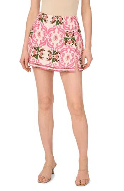 Parker Printed Skort In White