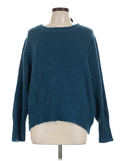Pre-owned Parker Pullover Sweater In Teal