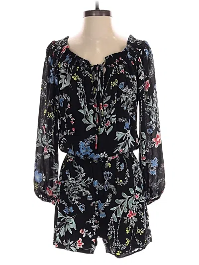 Pre-owned Parker Romper In Black