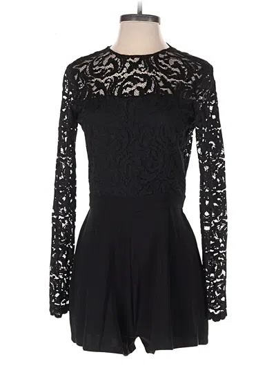 Pre-owned Parker Romper In Black