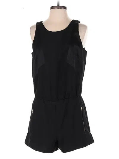 Pre-owned Parker Romper In Black