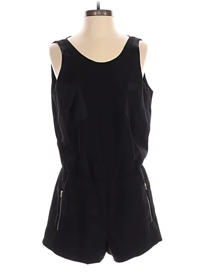 Pre-owned Parker Romper In Black