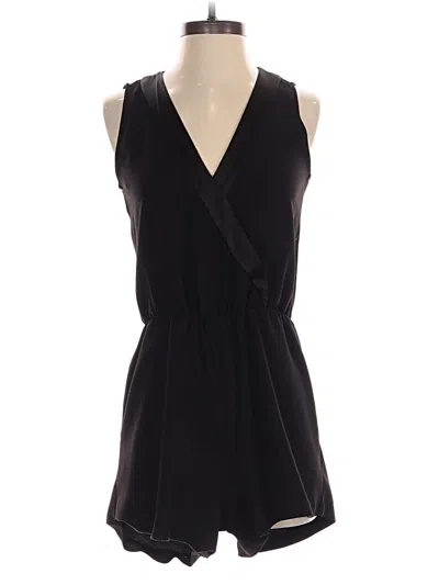 Pre-owned Parker Romper In Black