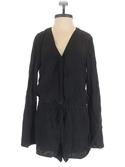 Pre-owned Parker Romper In Black