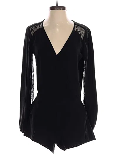 Pre-owned Parker Romper In Black